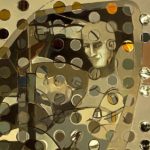 Huile N°0573-0 "Astronautas en capsula"
