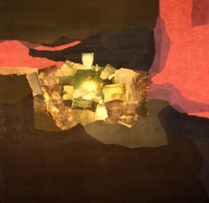 Collage abstrait Fitzia Cd. Juarez, Mexique Nr0663