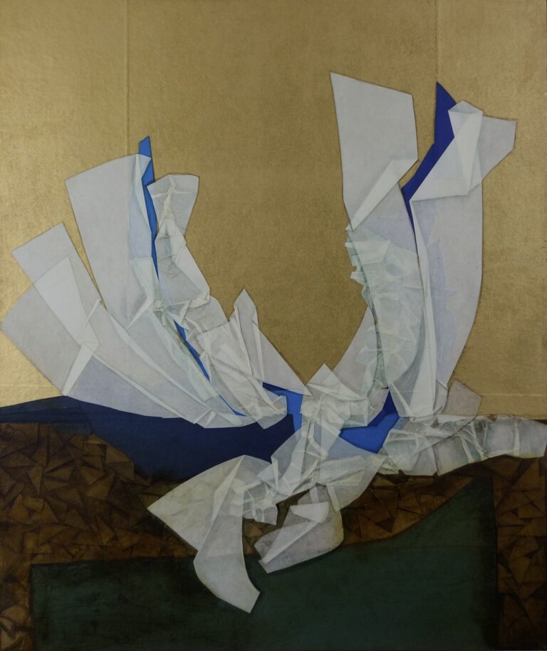Collage abstrait Fitzia Mendialdua Nr 3493